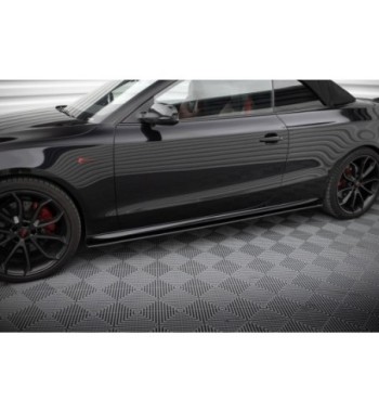 Street Pro Side skirt diffusers for Audi A5 / A5 S-Line / S5 Coupe / Cabrio 8T / 8T Facelift