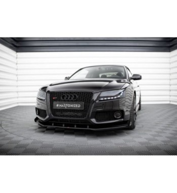 Street Pro splitter + flaps for Audi S5 / A5 S-Line 8T