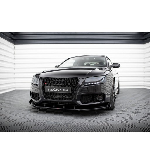 Street Pro splitter + flaps for Audi S5 / A5 S-Line 8T