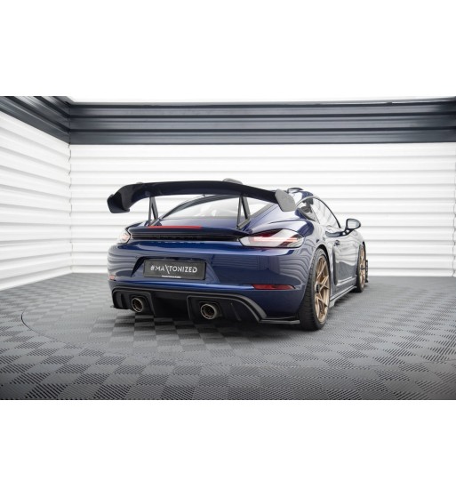 Splitter laterali posteriori per Porsche 718 Cayman GT4 RS 982c