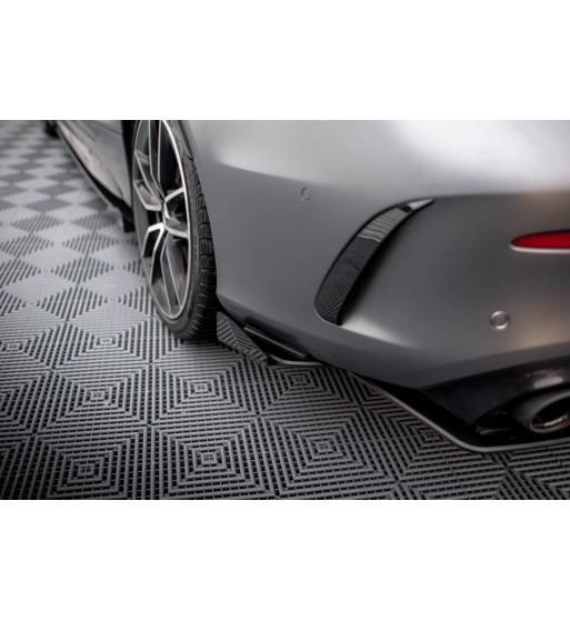 Rear side flaps for Mercedes-AMG C43 Coupe / Cabrio C205 Facelift / A205 Facelift