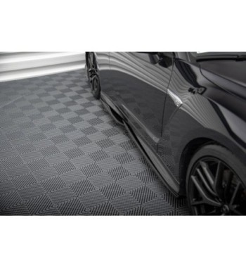 Side skirt diffusers for Nissan GTR R35 Facelift