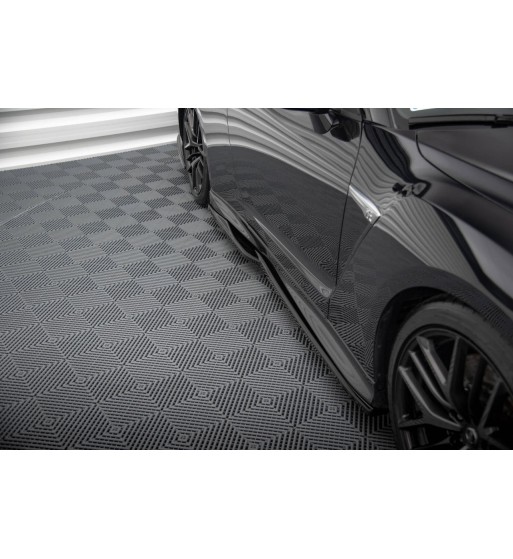 Side skirt diffusers for Nissan GTR R35 Facelift