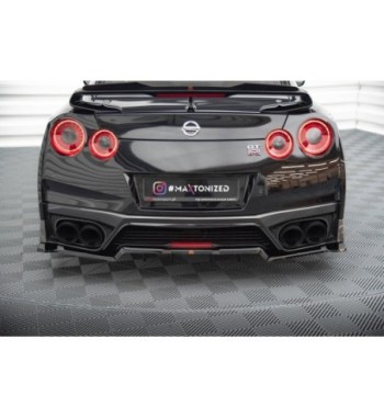 Diffusore posteriore con alette verticali per Nissan GTR R35 Facelift