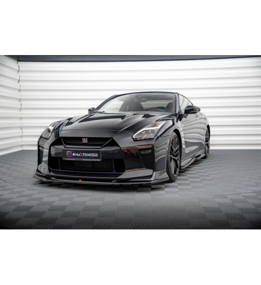 Front splitter V.1 for Nissan GTR R35 Facelift