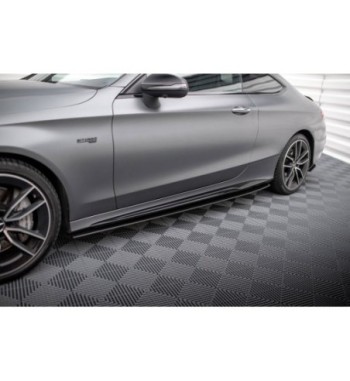 Street Pro Side skirt diffusers for Mercedes-AMG C43 Coupe / Cabrio C205 Facelift / A205 Facelift