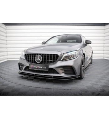 Street Pro splitter per Mercedes-AMG C43 Coupe / Cabrio C205 Facelift / A205 Facelift