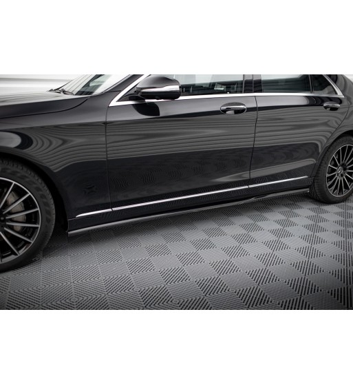 Side skirt diffusers for Mercedes-Benz S W222