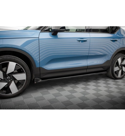 Side skirt diffusers for Volvo C40 Mk1