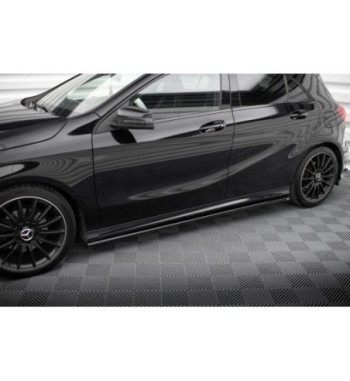 Side skirt diffusers for Mercedes-Benz A AMG-Line W176 Facelift