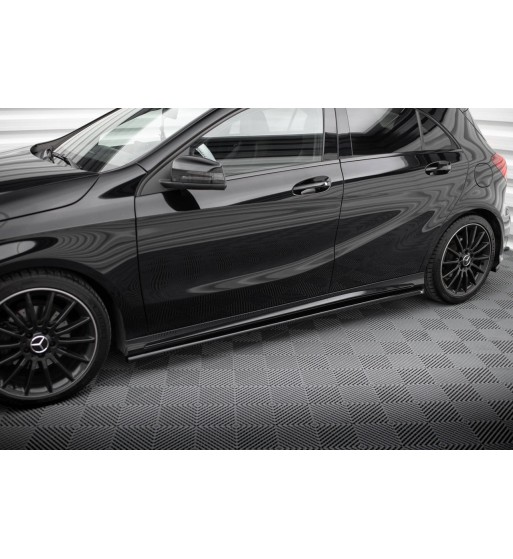 Side skirt diffusers for Mercedes-Benz A AMG-Line W176 Facelift