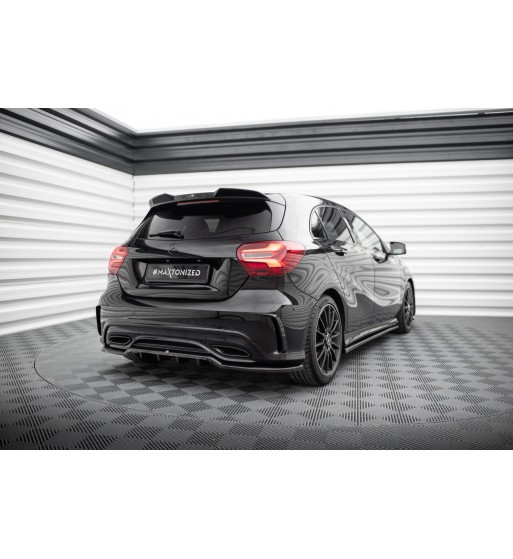 Diffusore posteriore con alette verticali per Mercedes-Benz A AMG-Line W176 Facelift