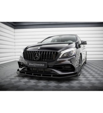 Street Pro splitter + flaps for Mercedes-Benz A AMG-Line W176 Facelift
