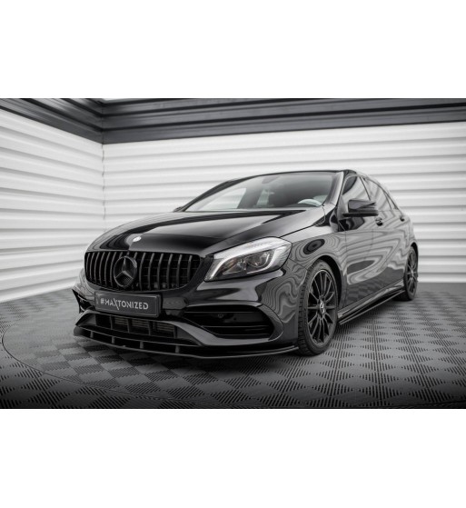 Street Pro splitter per Mercedes-Benz A AMG-Line W176 Facelift