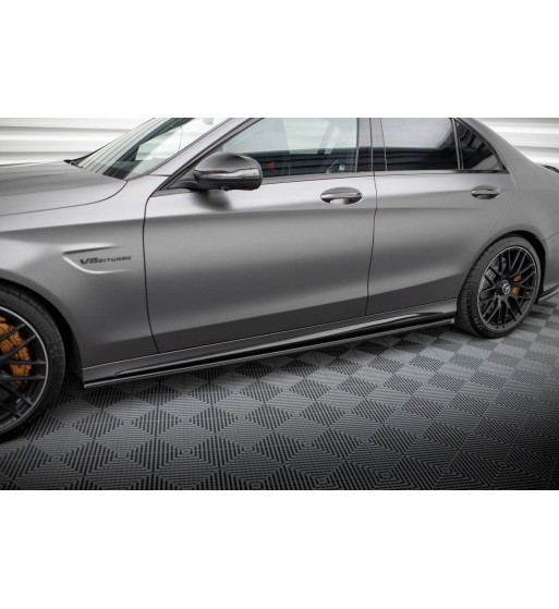 Side skirt diffusers for Mercedes-AMG C63 Sedan / Estate W205 Facelift