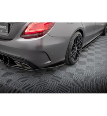 Street Pro Splitter laterali posteriori per Mercedes-AMG C63 Sedan / Estate W205 Facelift