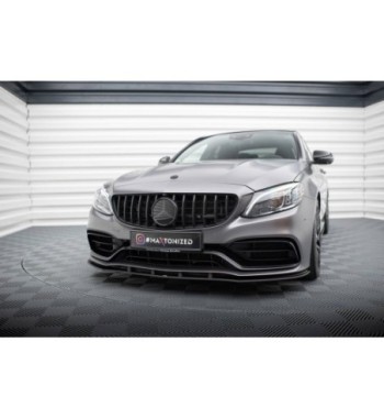 Street Pro splitter per Mercedes-AMG C63 Sedan / Estate W205 Facelift