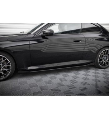 Street Pro Side skirt diffusers + Flaps for BMW 2 Coupe G42
