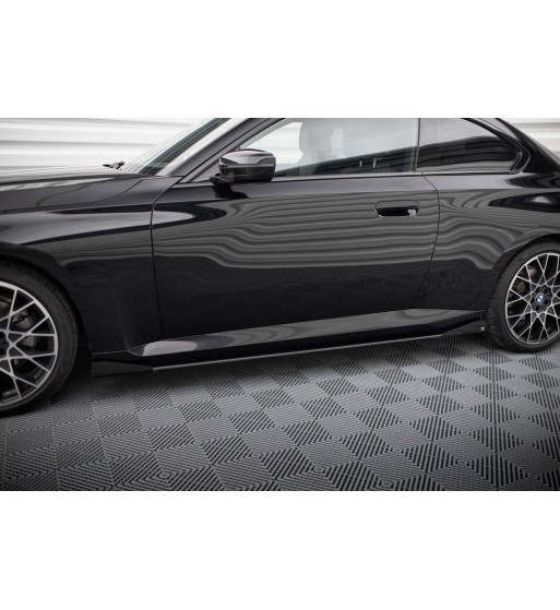 Street Pro Side skirt diffusers + Flaps for BMW 2 Coupe G42