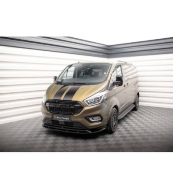 Front splitter V.2 for Ford Transit Custom Mk1 Facelift / Tourneo Custom Mk1 Facelift