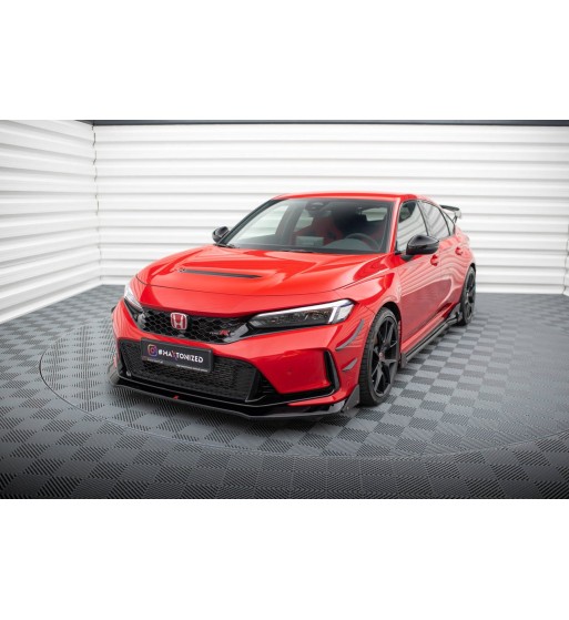 Front splitter V.1 + Flaps for Honda Civic Type-R Mk 11