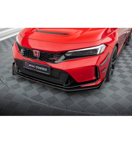 Street Pro splitter + flaps for Honda Civic Type-R Mk 11