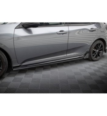 Diffusori delle minigonne laterali + Flap per Honda Civic Sport Mk 10