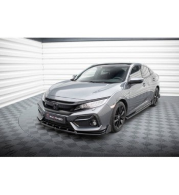 Front splitter + Flaps for Honda Civic Sport Mk 10