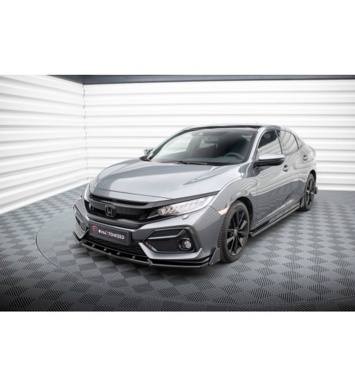 Front splitter + Flaps for Honda Civic Sport Mk 10