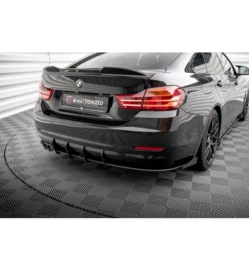 Street Pro Rear side splitters + Flaps for BMW 4 Gran Coupe F36
