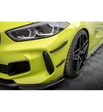 Carbonio preimpregnato Canard del paraurti anteriore per BMW 1 M-Pack / M135i / 128ti F40