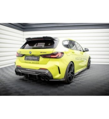 Carbonio preimpregnato Splitter laterali posteriori per BMW 1 M-Pack / M135i / 128ti F40
