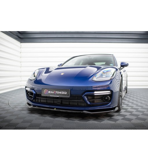 Front splitter V.1 for Porsche Panamera E-Hybrid 971 Facelift