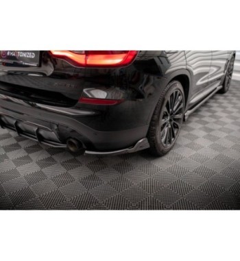 Heck Diffusor Seite passend für BMW X3 x-Line G01