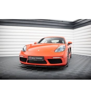 Front splitter V.2 for Porsche 718 Cayman 982c