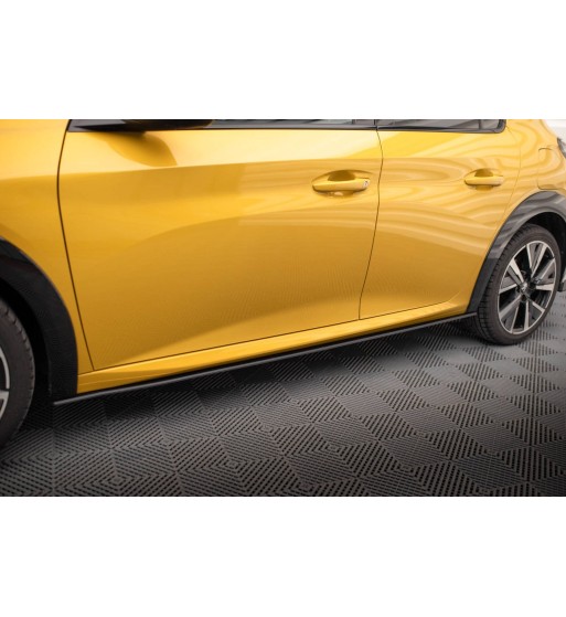 Street Pro Side skirt diffusers for Peugeot 208 GT Mk2