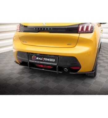 Street Pro Rear side splitters for Peugeot 208 GT Mk2