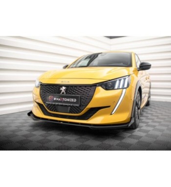 Street Pro splitter + flaps for Peugeot 208 GT Mk2