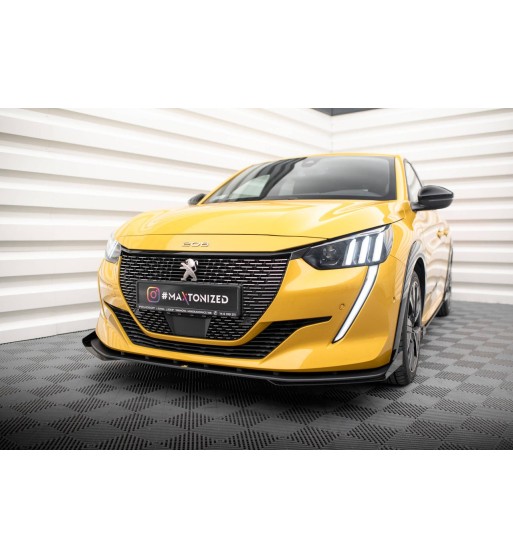 Street Pro splitter + flaps for Peugeot 208 GT Mk2
