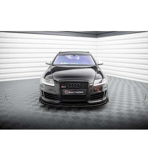 Street Pro splitter + flaps for Audi RS6 Avant C6