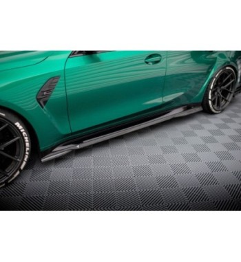 Carbonio preimpregnato Minigonne laterali per BMW M3 Sedan / Touring G80 / G81