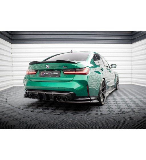 Carbonio preimpregnato Splitter laterali posteriori per BMW M3 Sedan / Touring G80 / G81