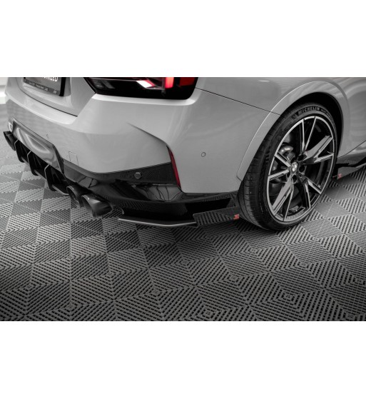 Street Pro Rear side splitters + Flaps for BMW 2 Coupe M240i G42