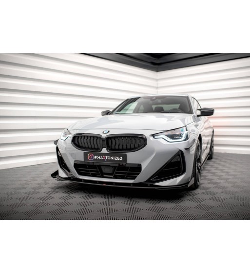 Street Pro splitter + flaps for BMW 2 Coupe M-Pack / M240i G42