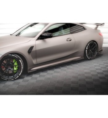 Carbonio preimpregnato Minigonne laterali per BMW M4 G82 / G82 Facelift