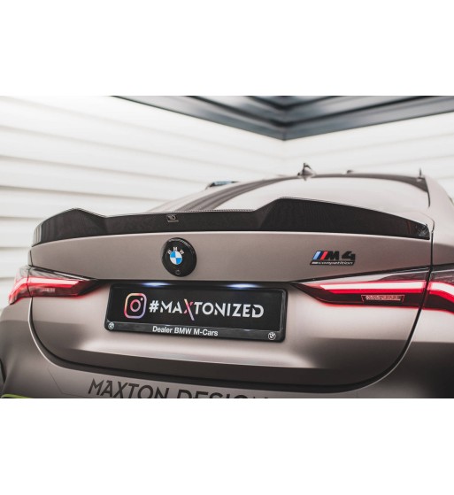 Carbonio preimpregnato Spoiler del portellone per BMW M4 G82 / G82 Facelift / M440i / 4 M-Pack G22 / G22 Facelift