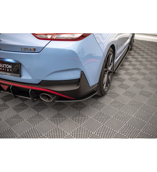 Street Pro Splitter laterali posteriori per Hyundai I30 N Fastback Mk3 Facelift