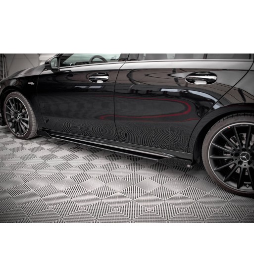 Side flaps for Mercedes A35 AMG / AMG-Line Aero Pack W177