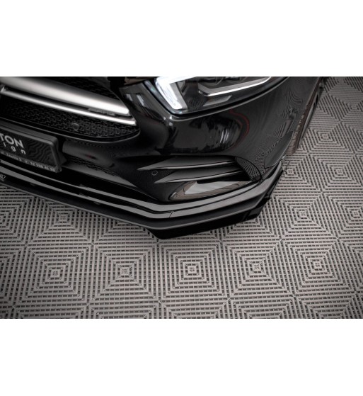Front flaps for Mercedes A35 AMG / AMG-Line Aero Pack W177