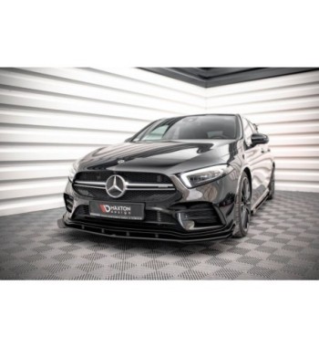 Street Pro splitter + flaps for Mercedes A35 AMG / AMG-Line Aero Pack W177